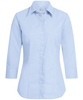 Damen-Bluse 3/4 RF Basic light blue denim 