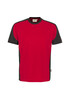 HAKRO T-Shirt Contrast Mikralinar® rot 