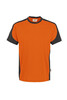 HAKRO T-Shirt Contrast Mikralinar® orange 