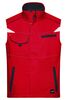 JN  Workwear Vest - COLOR - red/navy 