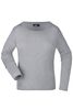 JN  Ladies' Shirt Long-Sleeved Medium grey-heather 