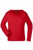 JN  Ladies' Shirt Long-Sleeved Medium red 