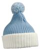 Knitted Cap with Pompon