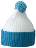 Knitted Cap with Pompon