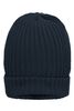 Warm Knitted Cap navy 