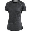 T-Shirt Active Basics schwarz meliert 