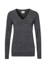 HAKRO Damen V-Pullover Merino-Wool