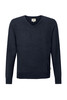 HAKRO V-Pullover Merino-Wool