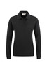 HAKRO Damen Longsleeve-Poloshirt Mikralinar® schwarz 