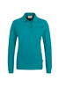 HAKRO Damen Longsleeve-Poloshirt Mikralinar® smaragd 