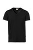 HAKRO V-Shirt Stretch schwarz 