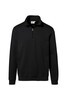 HAKRO Zip-Sweatshirt Premium schwarz 