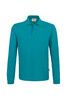 HAKRO Longsleeve-Poloshirt Mikralinar® smaragd 