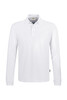 HAKRO Longsleeve-Poloshirt HACCP Mikralinar® Weiss 