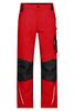 JN  Workwear Pants - STRONG - red/black 