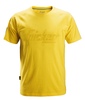 Snickers SWW Logo T-Shirt  gelb 