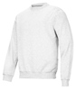 Snickers Klassisches Sweatshirt Baumwolle  weiß 