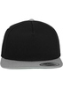 Classic 5 Panel Snapback blk/silver one size