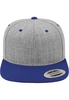 Classic Snapback 2-Tone heather/royal one size