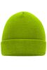 Knitted Cap lime-green 