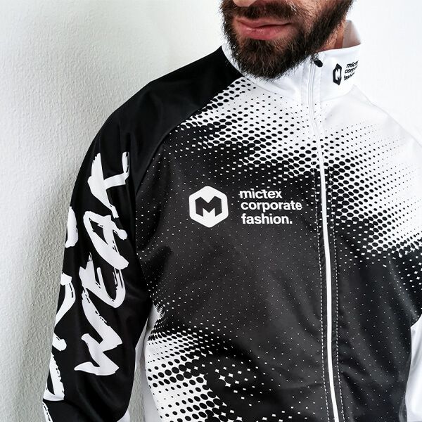 Sportswear von mictex in schwarz weiß