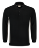 Tricorp Sweatshirt Polokragen Bicolor Brusttasche